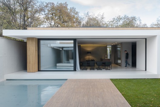 Piano House / LINE architects - Table, Door, Chair, Facade, Deck, Patio