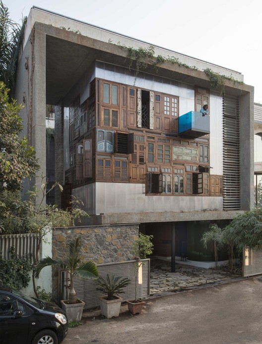 Collage House / S+PS Architects - Windows, Facade