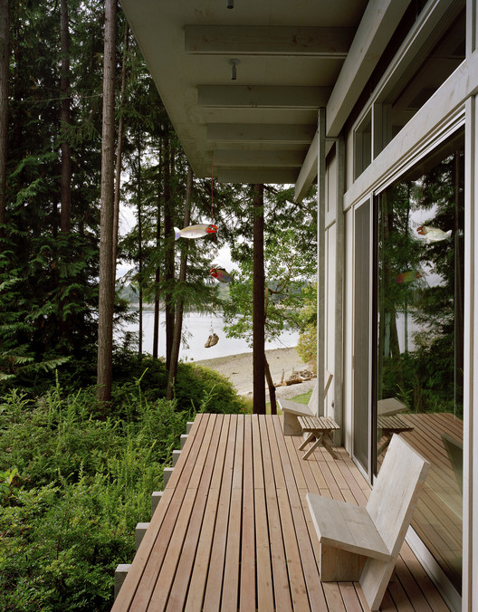 Cabin at Longbranch / Olson Kundig - Windows, Deck, Forest