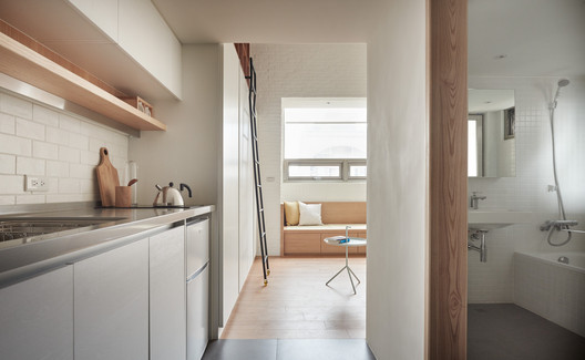 22m2 Apartment in Taiwan  / A Little Design - Interior Photography, Kitchen