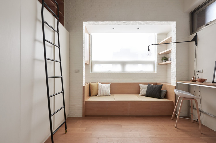 22m2 Apartment in Taiwan  / A Little Design - Interior Photography, Living Room
