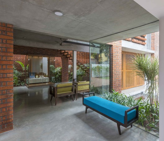 Brick House / Architecture Paradigm - Interior Photography, Bench