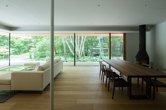 Yokouchi Residence / Kidosaki Architects Studio - Table, Windows, Lighting, Chair