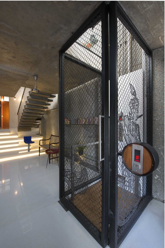 Collage House / S+PS Architects - Door, Windows, Handrail