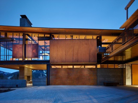 Bigwood  / Olson Kundig - Facade, Windows, Beam