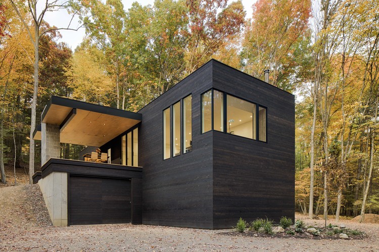 TinkerBox / Studio MM Architect - Exterior Photography, Windows, Facade, Forest
