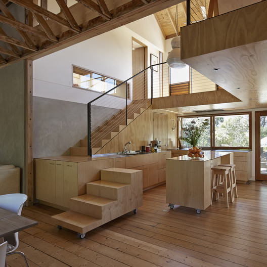 House for Hermes  / Andrew Simpson Architects - Beam, Windows, Chair