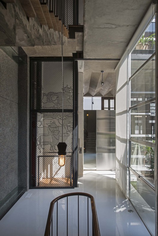 Collage House / S+PS Architects - Windows, Beam, Handrail