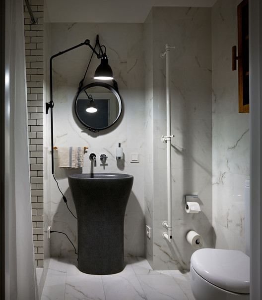 Apartment in Kiev / Alena Yudina - Interior Photography, Bathroom, Toilet, Sink
