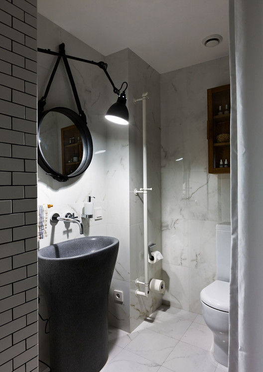 Apartment in Kiev / Alena Yudina - Interior Photography, Bathroom, Sink, Toilet