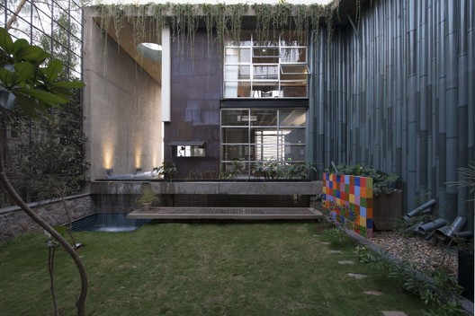 Collage House / S+PS Architects - Windows, Stairs, Facade, Garden, Courtyard