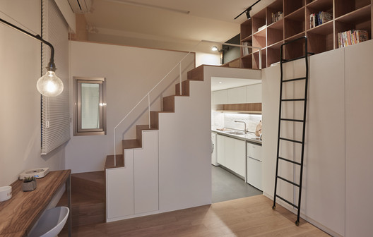 22m2 Apartment in Taiwan  / A Little Design - Interior Photography, Kitchen