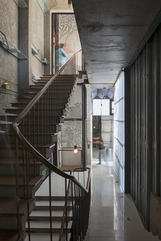 Collage House / S+PS Architects - Stairs, Handrail