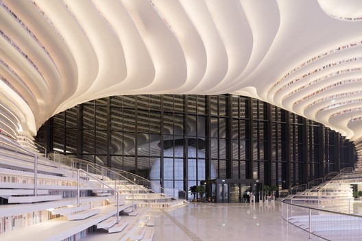 Tianjin Binhai Library / MVRDV + Tianjin Urban Planning and Design Institute - Arch, Arcade
