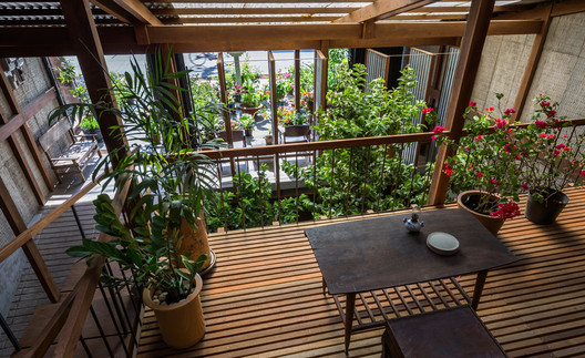 House in Chau Doc / NISHIZAWAARCHITECTS - Interior Photography, Table, Chair, Windows