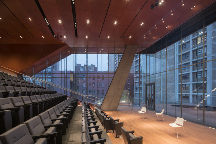 Roy and Diana Vagelos Education Center / Diller Scofidio + Renfro - Interior Photography, Stairs, Lighting, Chair