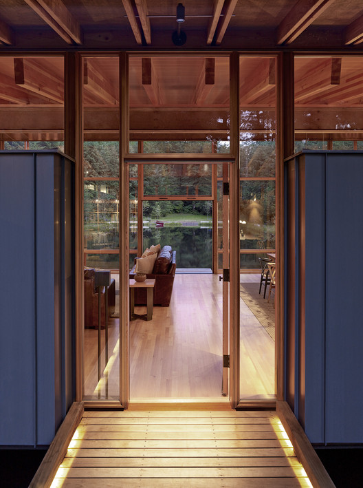 Newberg Residence / Cutler Anderson Architects - Interior Photography, Wood, Door, Beam