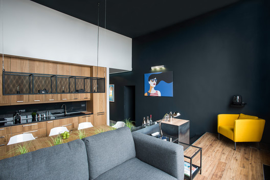 Studio Loft / GASPARBONTA - Sofa, Table, Lighting