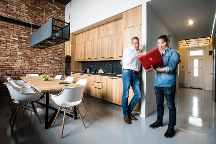 Studio Loft / GASPARBONTA - Countertop, Kitchen, Table, Sink, Chair