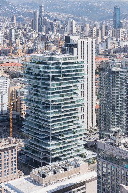 Beirut Terraces / Herzog & de Meuron - Windows, Cityscape, Facade