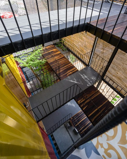 Ccasa Hostel  / TAK architects - Fence, Handrail