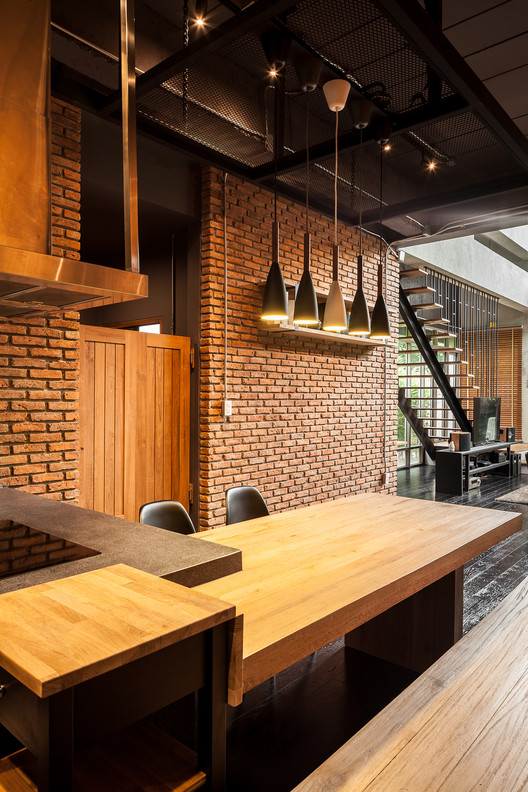 Two Houses at Nichada / Alkhemist Architects - Table, Beam