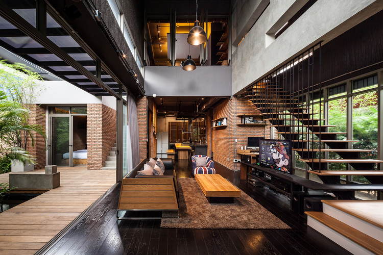 Two Houses at Nichada / Alkhemist Architects - Shelving, Beam, Handrail