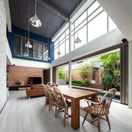 Two Houses at Nichada / Alkhemist Architects - Table, Chair, Windows, Beam