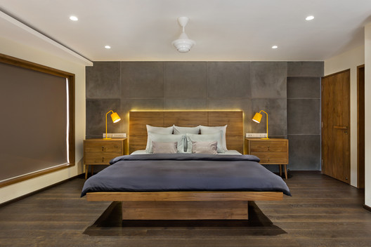 The Open House / STUDIO Nishita Kamdar - Bed, Bedroom, Windows, Beam