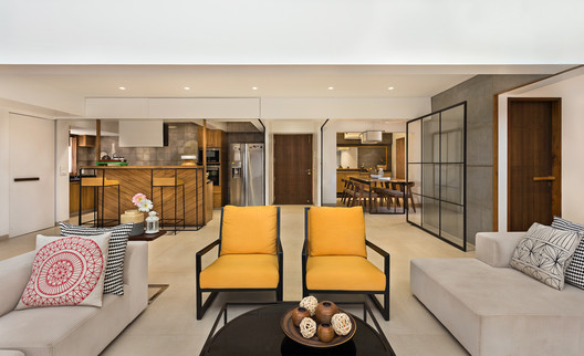 The Open House / STUDIO Nishita Kamdar - Table, Sofa, Door, Chair, Bedroom