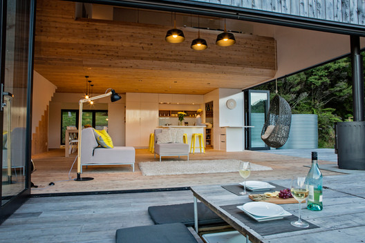 Back Country House / LTD Architectural Design Studio - Table, Windows, Beam, Chair, Patio