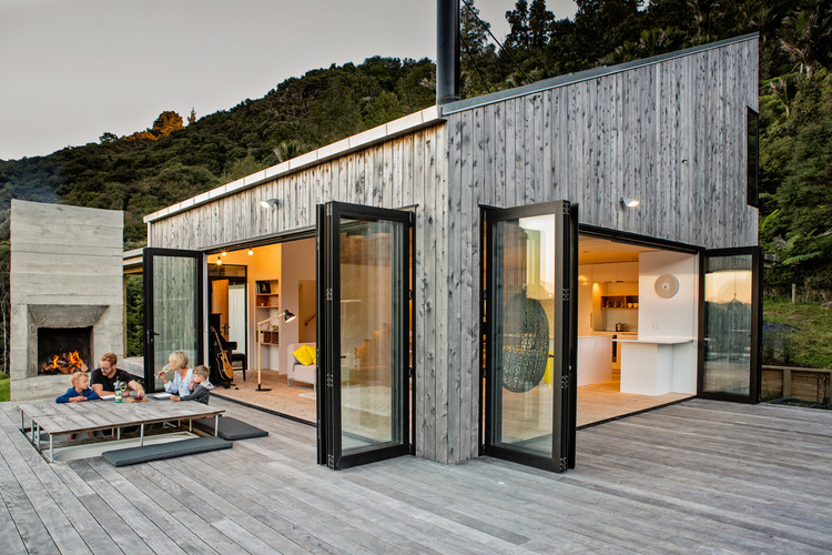 Back Country House / LTD Architectural Design Studio - Windows, Door, Table, Facade, Chair, Patio, Deck