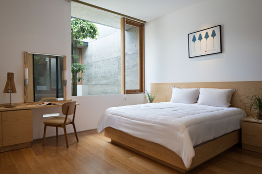Hikari House / Pranala Associates - Bed, Chair, Bedroom