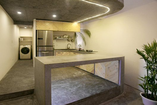 Maison T / Nghia-Architect - Interior Photography, Kitchen, Table, Countertop
