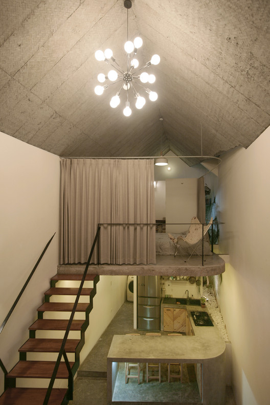 Maison T / Nghia-Architect - Interior Photography, Stairs, Chair
