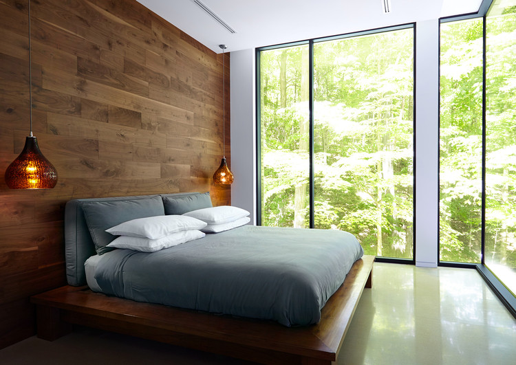 Fallsview Residence  / Setless Architecture - Bed, Windows, Bedroom