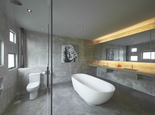 Terrace House Renovation / O2 Design Atelier  - Toilet, Bathroom, Sink