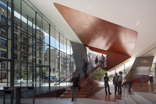Roy and Diana Vagelos Education Center / Diller Scofidio + Renfro - Interior Photography, Stairs, Facade