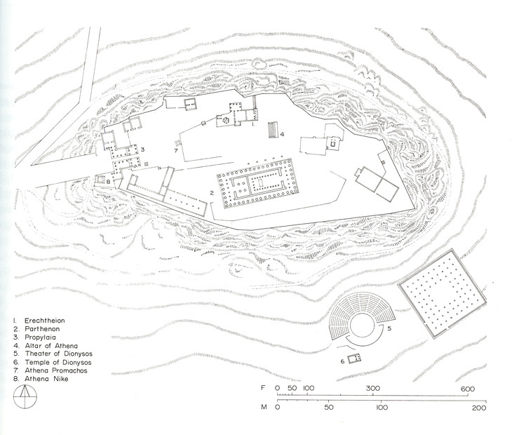 AD Classics: Acropolis of Athens / Ictinus, Callicrates, Mnesikles and Phidias - Image 6 of 14