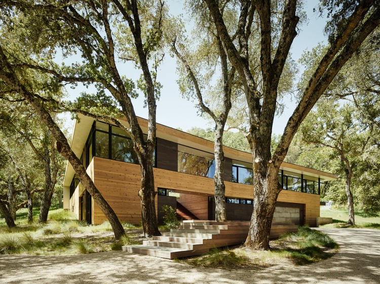 Carmel Valley Residence / Piechota Architecture - Exterior Photography, Windows, Forest
