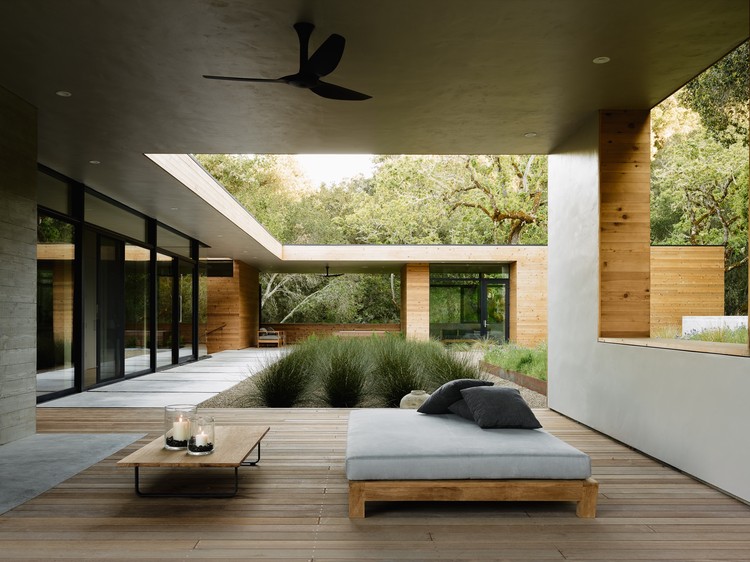 Carmel Valley Residence / Piechota Architecture - Interior Photography, Bedroom, Lighting