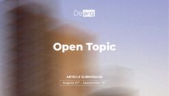 Call for Papers: Open Topic Dearq Magazine