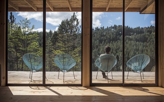 La Quimera House / Ruca Proyectos - Windows, Glass, Forest