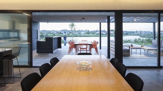 Casa N  / Estudio GMARQ - Interior Photography, Dining room, Table, Chair