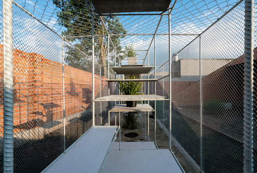 Chicken House / Tropical Space - Facade, Handrail