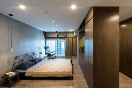 Party Apartment / Nghiêm Phong + Đào Thành - Table, Chair, Bed, Bedroom