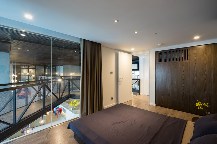 Party Apartment / Nghiêm Phong + Đào Thành - Door, Chair, Bed, Closet, Bedroom