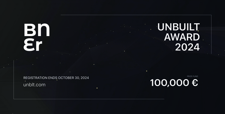 Buildner’s Unbuilt Award 2024 Invites Unbuilt Ideas to Win a Prize Fund of 100,000 EUR - Featured Image