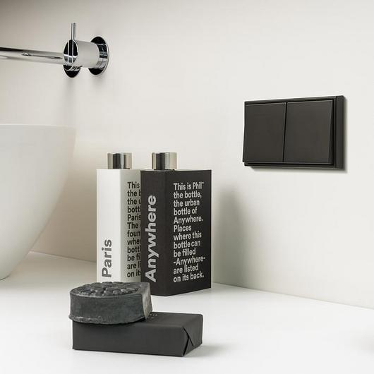 Switch Finishes - Matt Graphite Black / JUNG