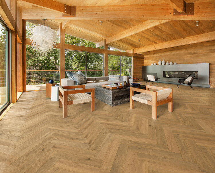 Mesmerizing Zigzags: Exploring the Herringbone Pattern in Architecture - Image 18 of 24